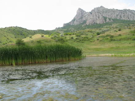 Озеро, заповедник Карадаг