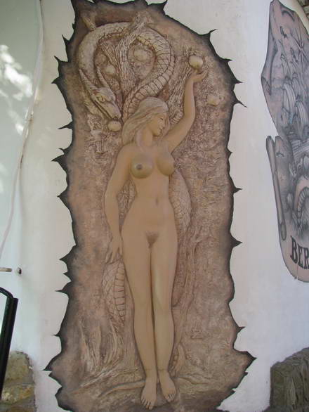 Eve and the serpent. Ordzhonikidze