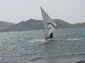 Windsurfing Mustang in action