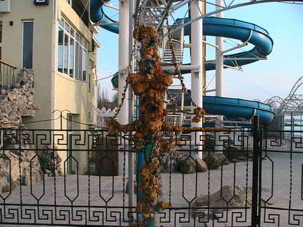 Decoration on the waterfront