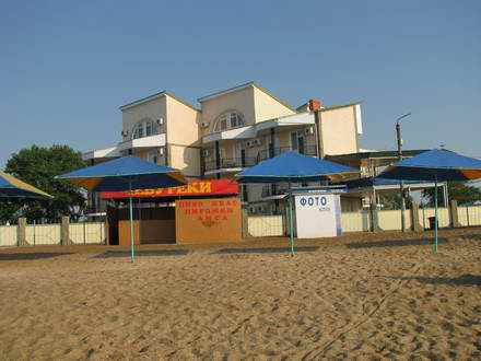 The Second City beach. View from the Sea