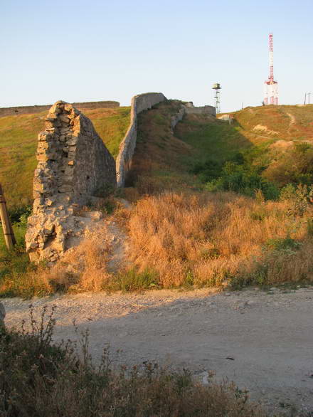Theodosia ruined Genoese fortress
