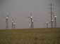 Field of wind turbines in the area of ​​Evpatoria